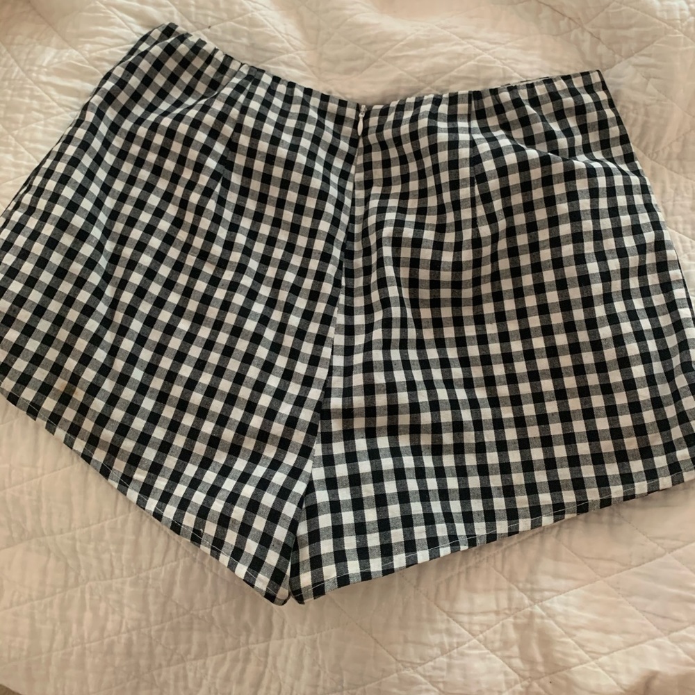 American Threads Gingham Skort - image 3